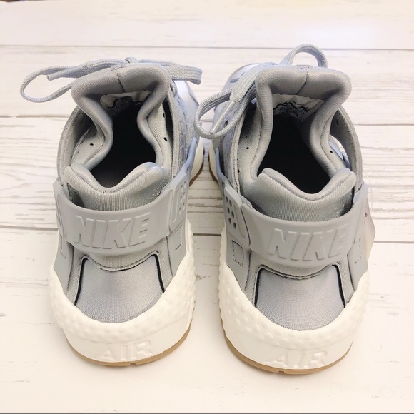 NEW Nike Air Huarache Run Premium Wolf Grey sz 8 - Picture 4 of 8